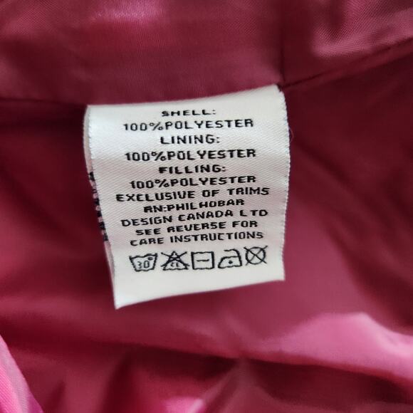 Aspen Quilted Puffer Vest Slim Fit Full Zip Sleeveless Pockets Burgundy Large - Picture 12 of 13